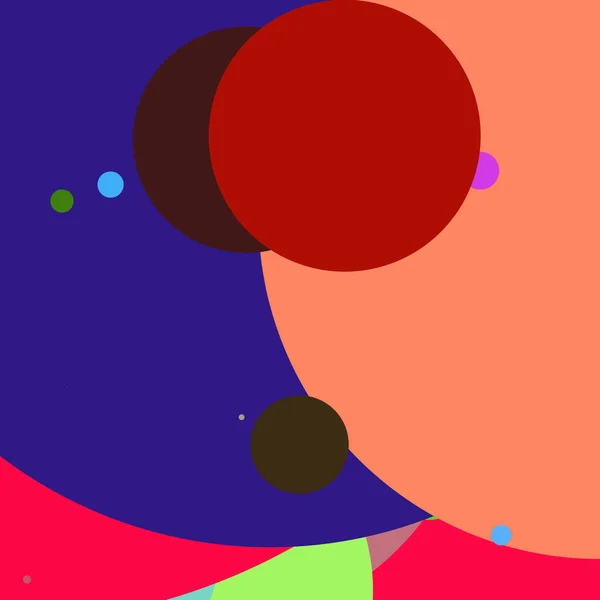 Круг Геометрический Элегантный Абстрактный Фон Разноцветный Узор — стоковое фото