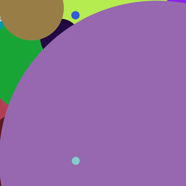 Círculo Geométrico Precioso Fondo Abstracto Patrón Multicolor — Foto de Stock