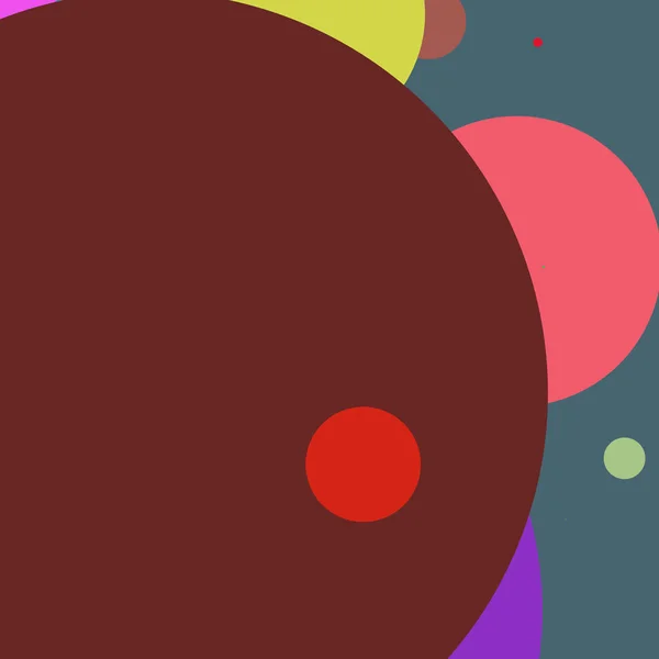 Círculo Geométrico Gran Fondo Abstracto Patrón Multicolor —  Fotos de Stock