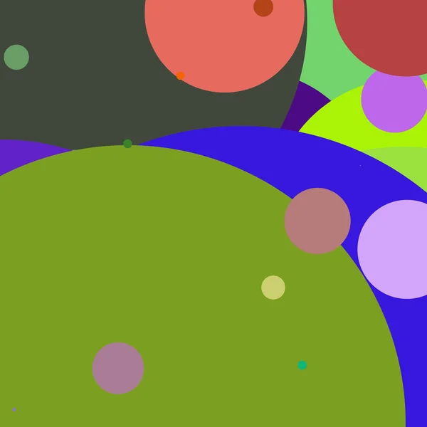 Multicolor Patroon Van Geometrische Mooie Abstracte Achtergrond Van Cirkel — Stockfoto