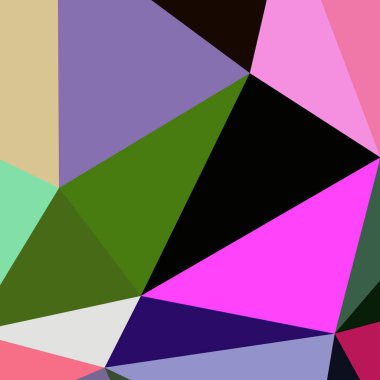 Arka plan çok renkli geometrik poligonal.