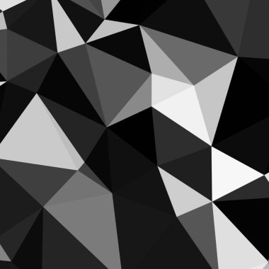 Üçgen poligonal arka plan - eğilim desen.