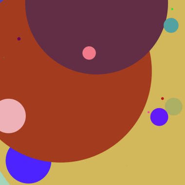 Daire geometrik güzel arka plan çok renkli desen.