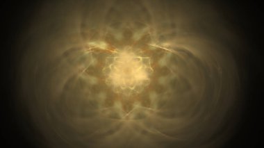 Fantezi kaotik renkli fraktal desen. Soyut Fraktal şekiller. 3D render resimde arka plan veya duvar kağıdı.