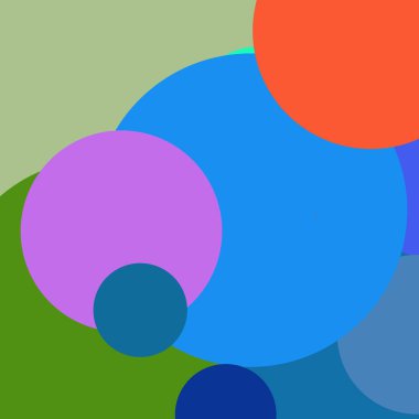 Daire geometrik güzel arka plan çok renkli desen.