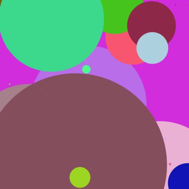 Daire geometrik yeni arka plan çok renkli desen.