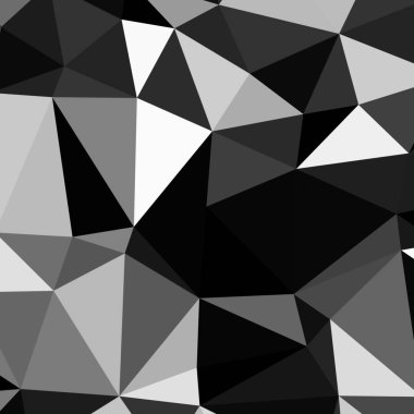 Üçgen poligonal arka plan - eğilim desen.