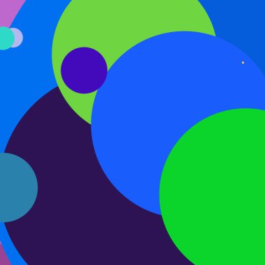 Daire geometrik şaşırtıcı arka plan çok renkli desen.