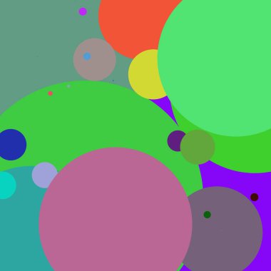 Daire geometrik şaşırtıcı arka plan çok renkli desen.