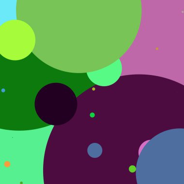 Daire geometrik büyük arka plan çok renkli desen.