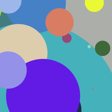 Daire geometrik büyük arka plan çok renkli desen.