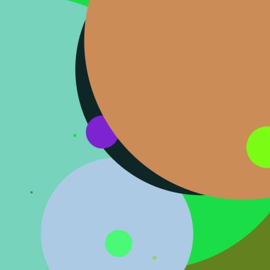 Daire geometrik büyük arka plan çok renkli desen.