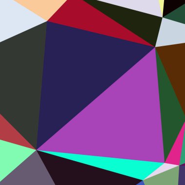 Arka plan çok renkli geometrik poligonal.