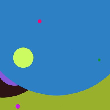 Daire geometrik yeni arka plan çok renkli desen.