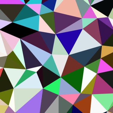 Arka plan çok renkli geometrik poligonal.