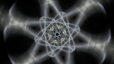 Fantezi kaotik renkli fraktal desen. Soyut Fraktal şekiller. 3D render resimde arka plan veya duvar kağıdı.