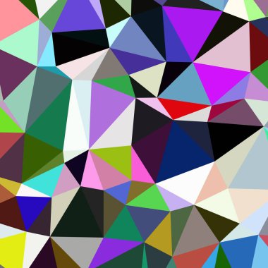 Arka plan çok renkli geometrik poligonal.