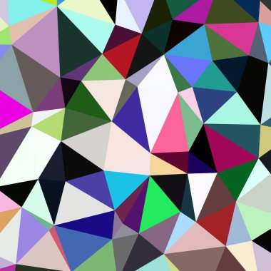 Arka plan çok renkli geometrik poligonal.