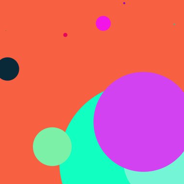 Daire geometrik büyük arka plan çok renkli desen.