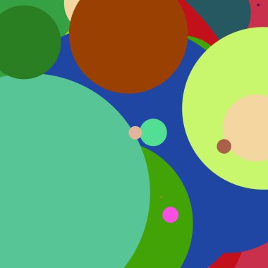 Daire geometrik yeni arka plan çok renkli desen.