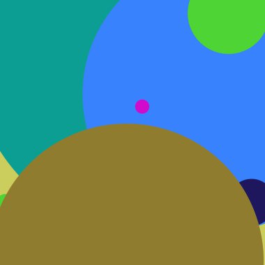 Daire geometrik güzel arka plan çok renkli desen.