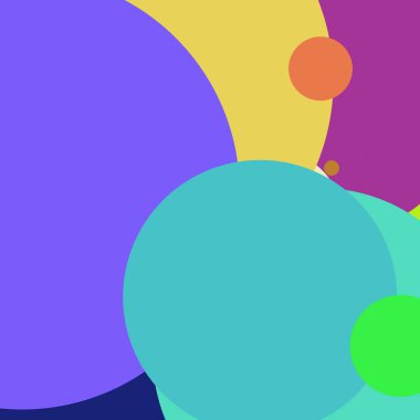 Daire geometrik zarif arka plan çok renkli desen.