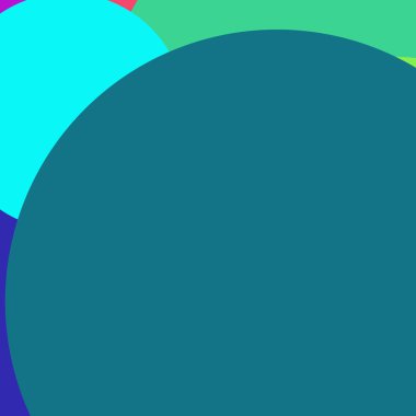 Daire geometrik şaşırtıcı arka plan çok renkli desen.