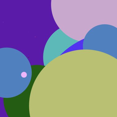 Daire geometrik yeni arka plan çok renkli desen.