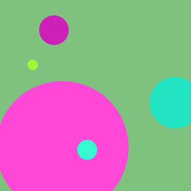 Daire geometrik yeni arka plan çok renkli desen.