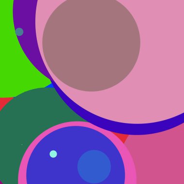 Daire geometrik güzel arka plan çok renkli desen.