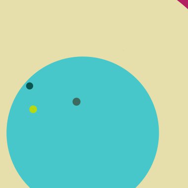 Daire geometrik şaşırtıcı arka plan çok renkli desen.