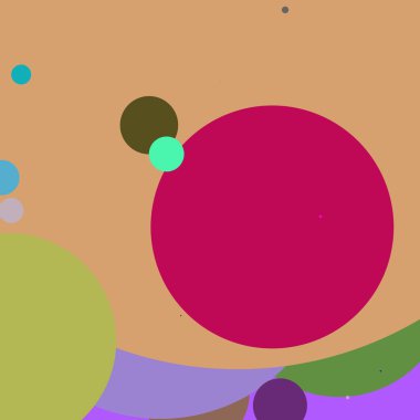 Daire geometrik zarif arka plan çok renkli desen.