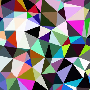 Arka plan çok renkli geometrik poligonal.