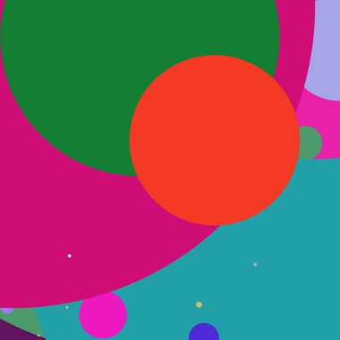 Daire geometrik güzel arka plan çok renkli desen.