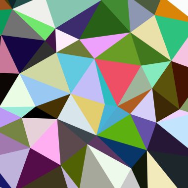 Arka plan çok renkli geometrik poligonal.