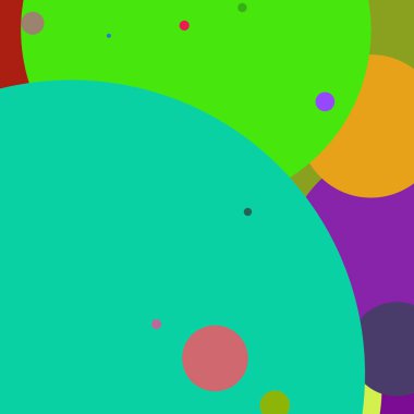 Daire geometrik yeni arka plan çok renkli desen.