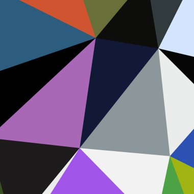 Arka plan çok renkli geometrik poligonal.