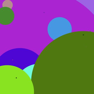 Daire geometrik şaşırtıcı arka plan çok renkli desen.