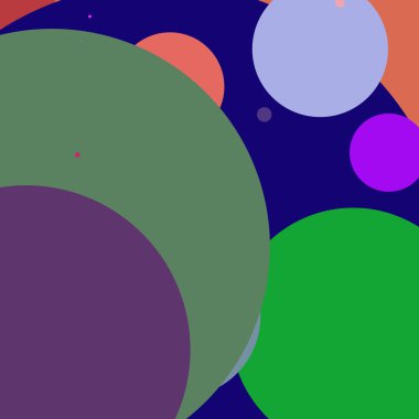 Daire geometrik yeni arka plan çok renkli desen.