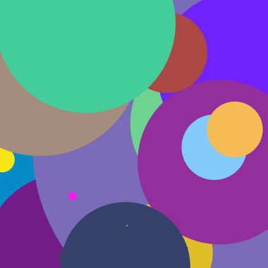 Daire geometrik güzel arka plan çok renkli desen.