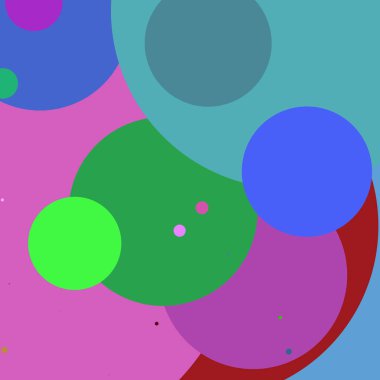 Daire geometrik büyük arka plan çok renkli desen.