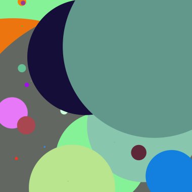 Daire geometrik güzel arka plan çok renkli desen.