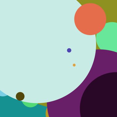 Daire geometrik zarif arka plan çok renkli desen.