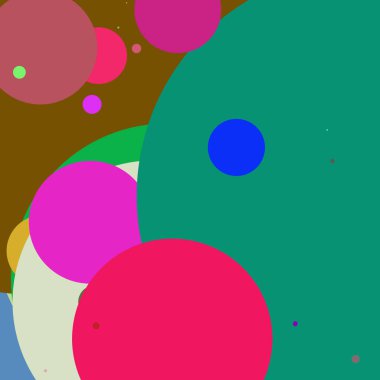 Daire geometrik büyük arka plan çok renkli desen.