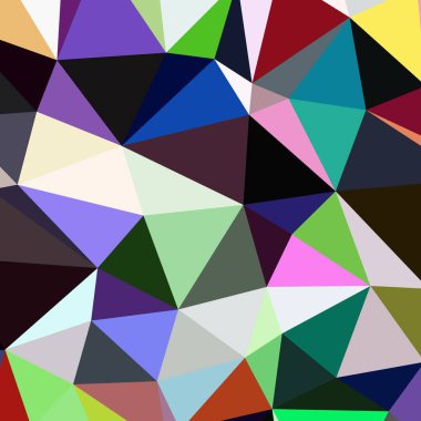 Arka plan çok renkli geometrik poligonal.