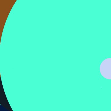 Daire geometrik güzel arka plan çok renkli desen.