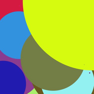 Daire geometrik güzel arka plan çok renkli desen.