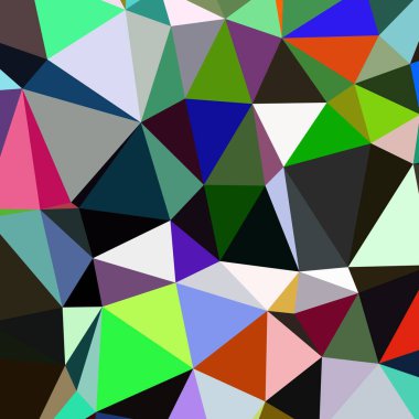 Arka plan çok renkli geometrik poligonal.