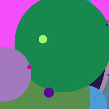 Daire geometrik şaşırtıcı arka plan çok renkli desen.