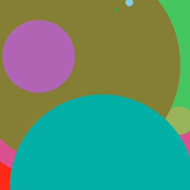 Daire geometrik şaşırtıcı arka plan çok renkli desen.